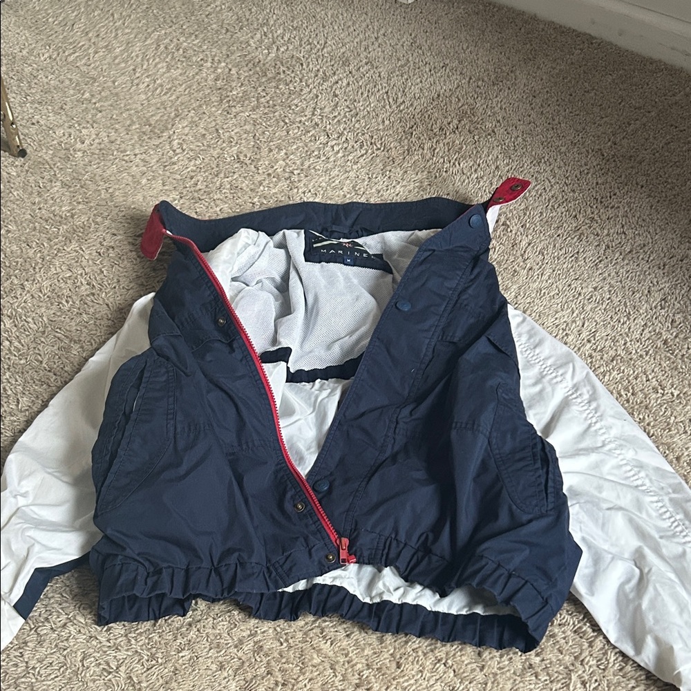 Members Only Mariner Jacket with Navy and White